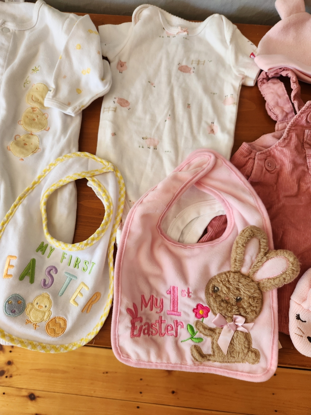 Carter's 3-6 Month Baby Girl Easter Clothing Lot - Picture 4 of 5